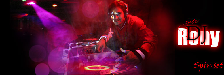 DJ rony with pioneer djm 400 dj mixer